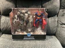 DC Comics Multiverse Mcfarlane Devastator Batman Superman Doomsday Earth 1 Set