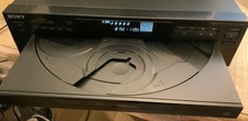 VTG Sony CDP-C265 5 Disc CD Carousel Changer Player Tested  Read Description 