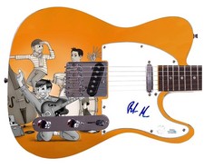 Peter Moren Signed Custom 1/1 Graphics Photo Guitar ACOA