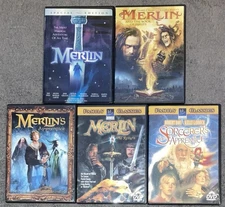Merlin 1998/2009/The Return 2000/Apprentice 2006/Sorcerer’s Apprentice 2001 DVD