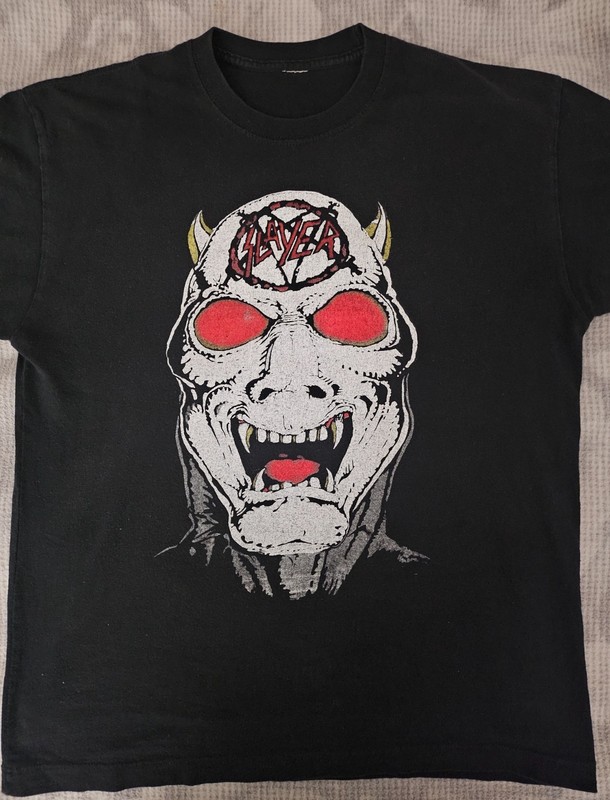 Slayer "Reing in Blood " shirt M , Sacrifice, Exodus, Possessed