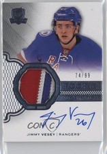 2016-17 Upper Deck The Cup Rookie 74/99 Jimmy Vesey #179 Patch Auto z3b