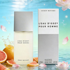 Issey Miyake L'Eau D'Issey Pour Homme EDT 4.2 Fl Oz / 125 ML Men Perfume