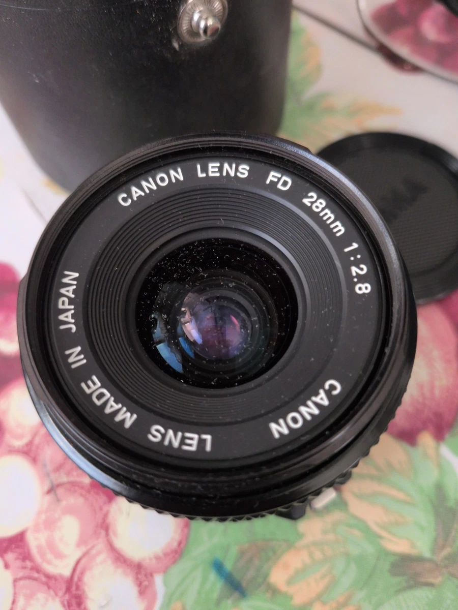 Canon FD 28mm Camera Lenses for sale | eBay