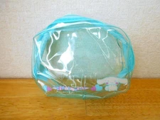 Use once  Sanrio  Cinnamoroll vinyl pouch for makeup supplies, small items, acc