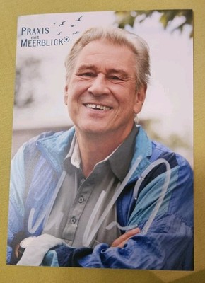 Michael Kind PRAXIS MIT MEERBLICK Autogrammkarte orginal handsigniert