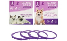 Adjustable and Efficient Cat and Dog Calming Collar with Pheromones