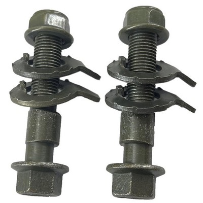 2pcs 16mm Adjustable Camber Correction Alignment Kit Fit Front Wheels Cam Bol...