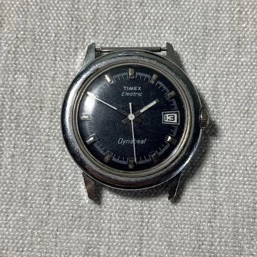 Timex Electric Dynabeat Vintage Watch - SOLD AS IS PARTS REPAIR