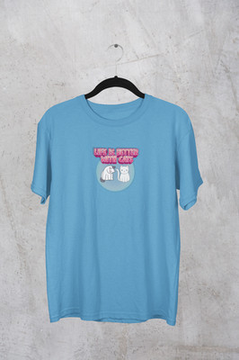 Life Is Better With Cats T-Shirt, Two Odd Cats | Cat Lovers Tee