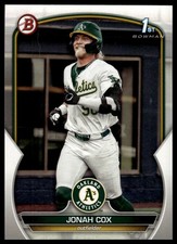 2023 Bowman Draft Jonah Cox #BD-135