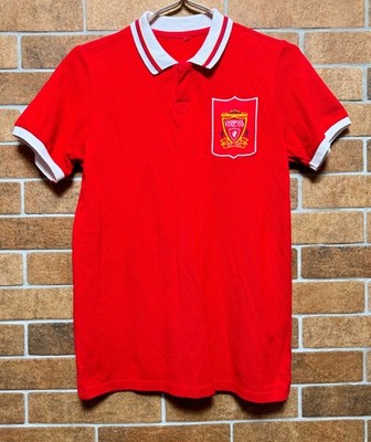 LIVERPOOL FC 1995/1996 FOOTBALL POLO SHIRT JERSEY SIZE S RETRO
