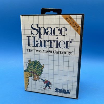 Space Harrier Sega Master System - In Case Missing Manual W/ Hang Tag