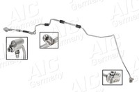 Hochdruck-/Niederdruckleitung Klimaanlage AIC 58937 FüR VW Golf Plus 5 5M1 521 3