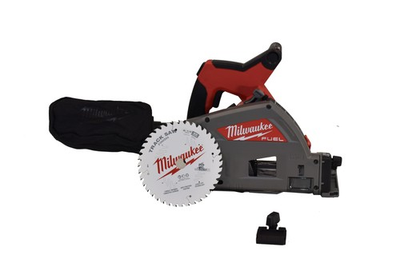 #ad Milwaukee 2831 20 18V Cordless Brushless 6 1 2quot; Plunge Track Saw Tool Only $329.99