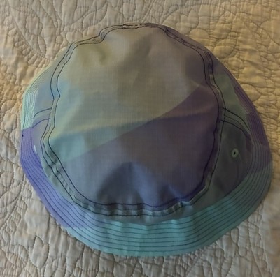 adidas Tie-Dye Bucket Hat Blue Purple One Size Breathable Unisex Adults