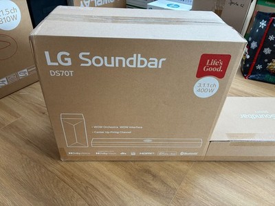 LG DS70TY - 3.1.1 Dolby Atmos Soundbar (400W) mit kabellosem Subwoofer schwarz