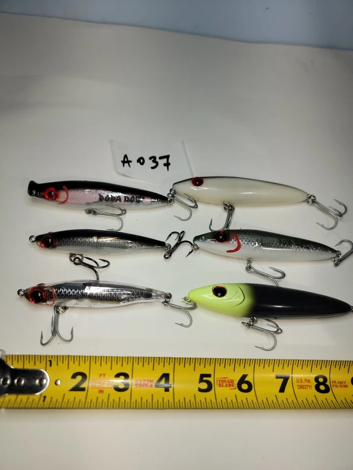 Señuelos de pesca Mirrolure L&S 6 ganchos superiores aguas nuevos Foto 2 de 4
