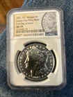 2021 CC Morgan Silver Dollar NGC MS70 First Day Of Issue