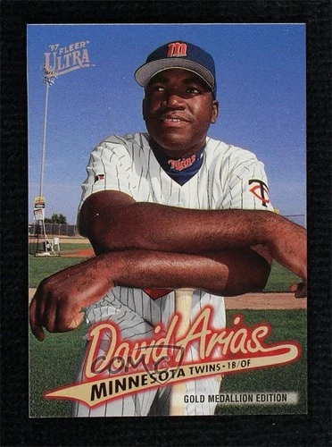 1997 Ultra Gold Medallion Edition David Ortiz (David Arias on Card) Rookie RC