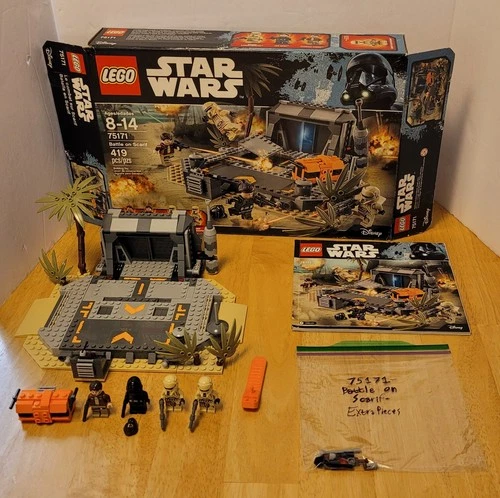 LEGO Star Wars Battle on Scarif 75171 w/ box, instructions, & extra pieces