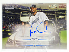 Topps 2005 Stadium Club Vernon Wells Toronto Blue Jays Auto #SCBA-VW