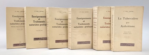 PAUL CARTON ■ ENSEIGNEMENTS ET TRAITEMENTS NATURISTES PRATIQUES ■ 1930