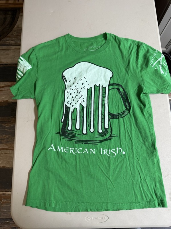 AMERICAN IRISH GRUNT STYLE T SHIRT