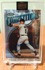 JEFF BAGWELL 2022 TOPPS ARCHIVES SIGNATURE SERIES AUTO 1/1 AUTOGRAPH ASTROS HOF