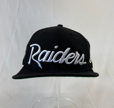 Las Vegas Raiders Baseball Cap Snapback Hat NFL Sports 9FIFTY Game Day Gear OSFM