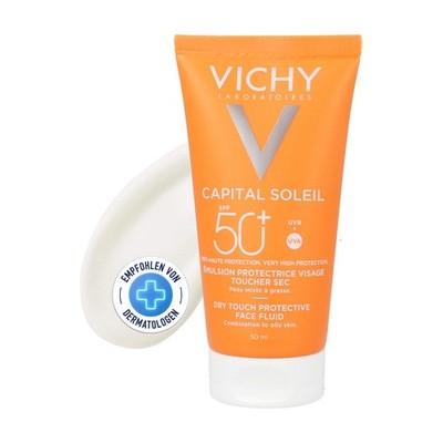 Vichy Capital Soleil mattierendes Sonnenfluid LSF 50+, 50ml, PZN 09629403