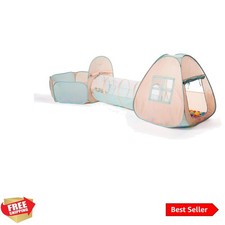 3 in 1 Pop Up Play Tent with Tunnel, Ball Pit for Kids, Boys, Girls, Babies a...
