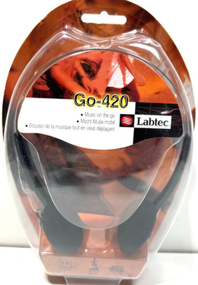 Labtec Go-420 Music Headphones - Brand New Sealed