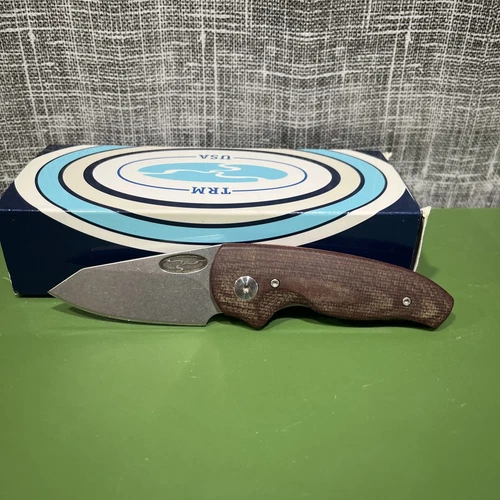 TRM Nerd Natural Micarta 20cv