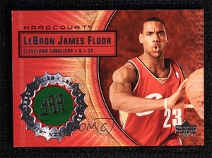 2003-04 Upper Deck Hardcourt Lebron James Floor LeBron James #LB9 Rookie RC