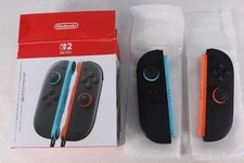 Nintendo Switch 2 Joy-Con 2 L/R Light Blue Light Red MISSING WRIST STRAPS
