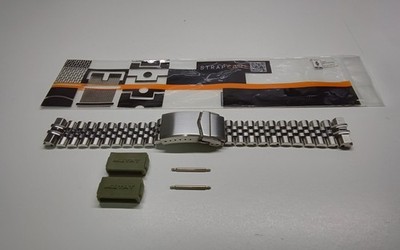 Strapcode/Miltat Super J Louis Bracelet For Seiko 62Mas In Excellent Condition