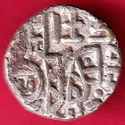 DELHI SULTAN SAMANT DEVA HORSE MAN & BULL TYPE RARE BILLON COIN#HZ32