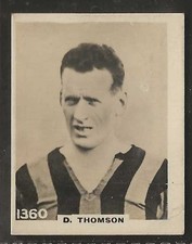 PINNACE FOOTBALL-PINNACE BACK-#1360- (NO TEAM NAME) - ABERDEEN - D. THOMSON