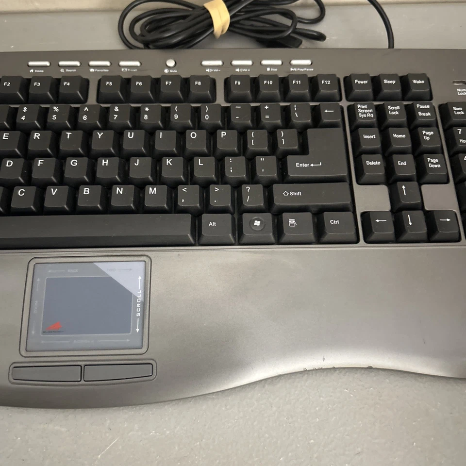 Adesso Win Touch Pro Desktop Multimedia USB QWERTY Keyboard Windows 10 AKB-430UG - Image 3 of 4