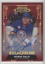 2021-22 Upper Deck Stature Rookies Red Auto 26/35 Robin Salo #193 Auto 03uh
