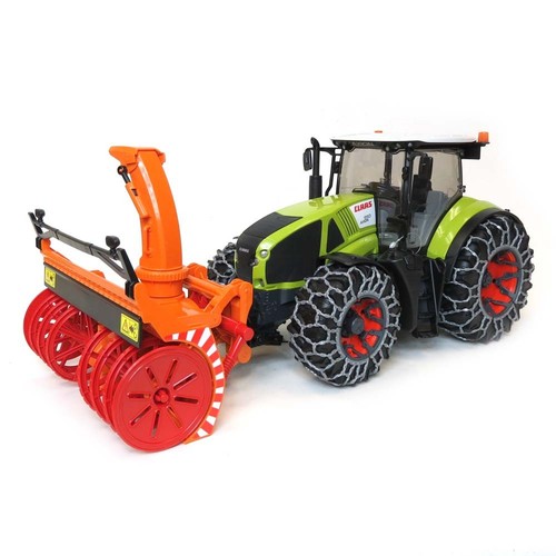 Bruder Claas Axion 950 with Snow Chains & Snow Blower - Picture 1 of 6