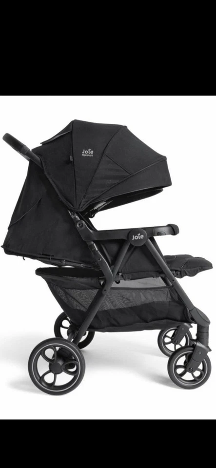 Joie Signature estrella™ Twin stroller - Eclipse Includes Raincover - Image 3 of 4