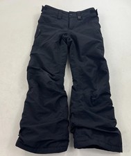 Burton Boys Barnstorm Black Snow Pants Size Small Ski Snowboard Winter