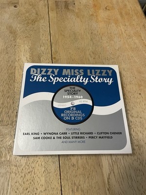 Dizzy Miss Lizzy: The Speciality Story by Various Artists, 3-disc CD set EXC