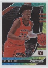 2020-21 Panini Prizm Draft Picks Choice Blue Yellow & Green Isaac Okoro #4 ms9