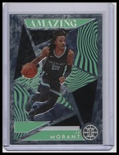 2021-22 Panini Illusions #10 Ja Morant Amazing Emerald