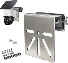 WiTi Gutter Mount Stainless Steel Bracket for Eufy Security SoloCam S340,...