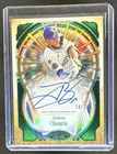 2026 Topps Tier One Jackson Chourio Xplosion Auto Green Foil #/20 Brewers