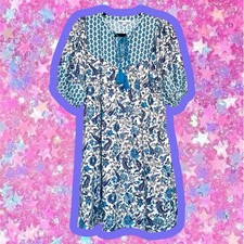 Knox Rose Target Boho Mini Dress M Natalie Pockets Martin Spell 70s Gypsy